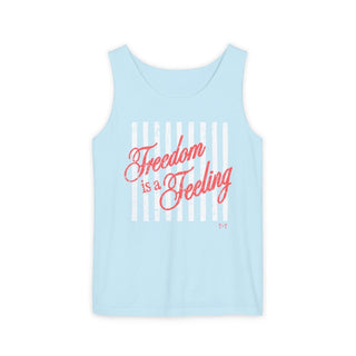 Freedom is a Feeling Unisex Tank - Tucked & Threaded
