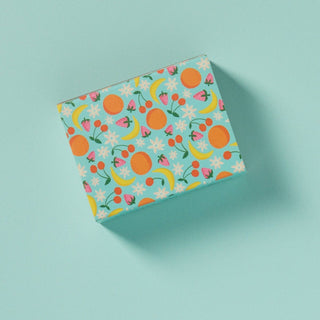 Fruit Salad Matchbox with Colorful Matchsticks - Tucked & Threaded