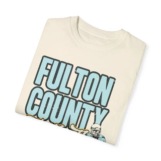 Fulton County Pilots Football Ivory Tee - Tucked & Threaded