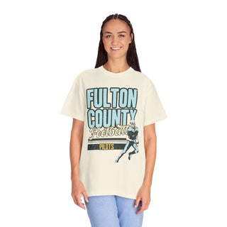Fulton County Pilots Football Ivory Tee - Tucked & Threaded