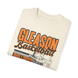 Gleason Bulldogs Basketball Ivory Tee - Tucked & Threaded