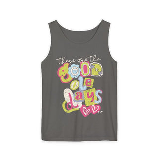 Good Ole Days Ice Blue or Pepper Unisex Tank - Tucked & Threaded