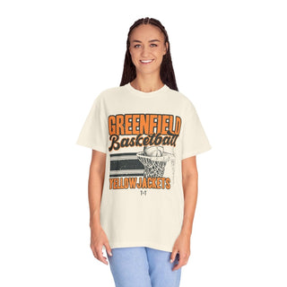 Greenfield Jackets Basketball Ivory Tee - Tucked & Threaded