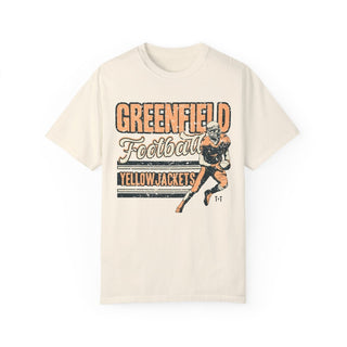 Greenfield Jackets Football Ivory Tee - Tucked & Threaded