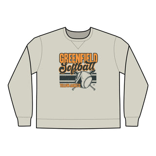 Greenfield Jackets Softball Unisex Sweatshirt - Tucked & Threaded