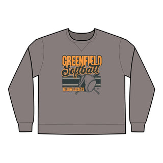 Greenfield Jackets Softball Unisex Sweatshirt - Tucked & Threaded