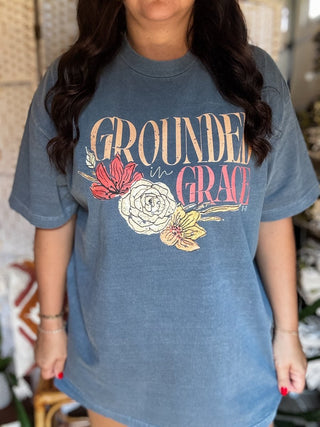 Grounded in Grace Midweight Faded Tee (Wholesale) - Tucked & Threaded