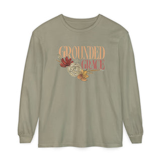 Grounded in Grace Unisex Long-Sleeve Tee - Tucked & Threaded