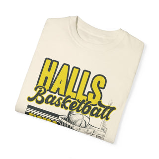 Halls Tigers Basketball Ivory Tee - Tucked & Threaded
