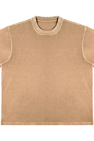 Here to Act Up Lane Seven Urban Heavy Salmon Tee - Tucked & Threaded