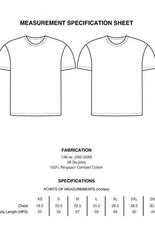 Here to Act Up Lane Seven Urban Heavy Salmon Tee - Tucked & Threaded