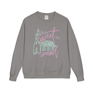 How Sweet the Sound Unisex Crewneck Sweatshirt - Tucked & Threaded
