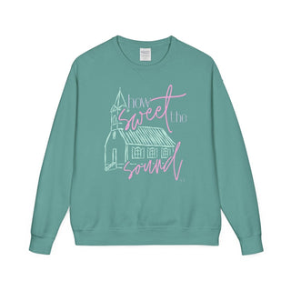 How Sweet the Sound Unisex Crewneck Sweatshirt - Tucked & Threaded