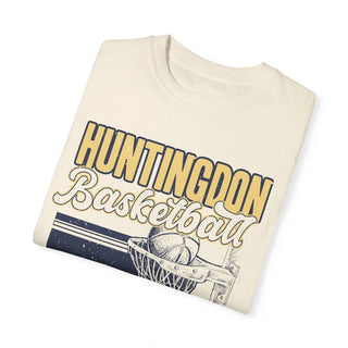 Huntingdon Basketball Ivory Tee - Tucked & Threaded