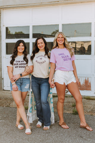 Hey, Soul Sister Lilac Tee