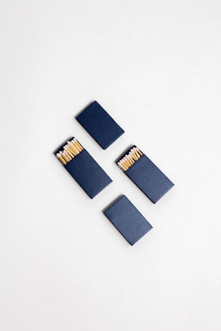 Iridescent Blue Matchbox - Tucked & Threaded