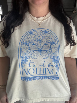 It's Not for Nothing Boxy Tee - Tucked & Threaded