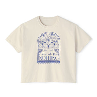 It's Not for Nothing Boxy Tee (Wholesale) - Tucked & Threaded