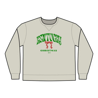 Kentucky Christmas Ivory Sweatshirt - Tucked & Threaded