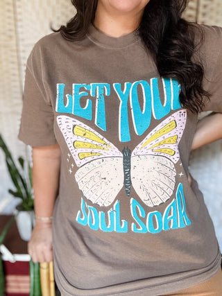 Let Your Soul Soar Unisex Tee - Tucked & Threaded