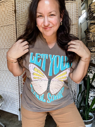Let Your Soul Soar Unisex Tee - Tucked & Threaded
