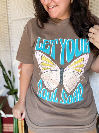 Let Your Soul Soar Unisex Tee - Tucked & Threaded