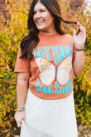 Let Your Soul Soar Unisex Tee - Tucked & Threaded