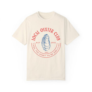 Life's Too Short Oyster Ivory Tee - Tucked & Threaded
