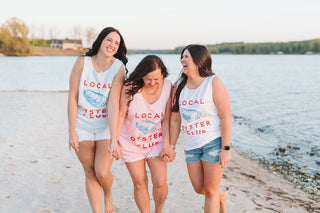 Local Oyster Club Comfort Colors Tank Top - Tucked & Threaded