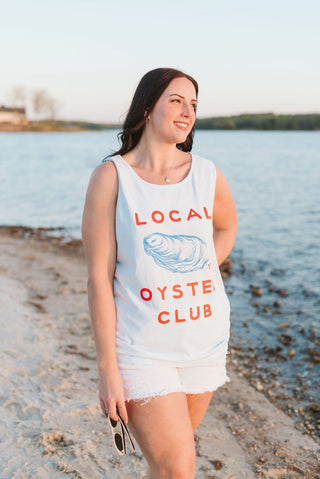 Local Oyster Club Comfort Colors Tank Top - Tucked & Threaded