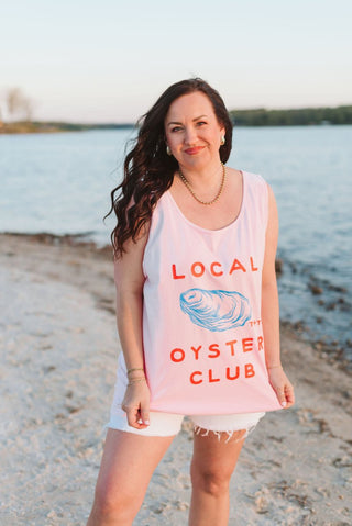 Local Oyster Club Comfort Colors Tank Top - Tucked & Threaded