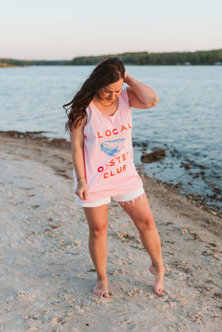 Local Oyster Club Comfort Colors Tank Top - Tucked & Threaded