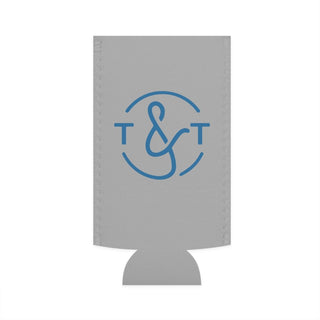 Local Oyster Club Grey Slim Can Cooler - Tucked & Threaded