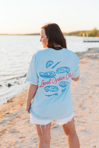 Local Oyster Club Ivory Tee - Tucked & Threaded