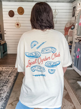 Local Oyster Club Ivory Tee - Tucked & Threaded