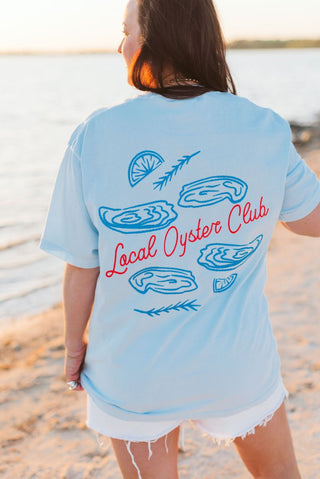 Local Oyster Club Ivory Tee - Tucked & Threaded