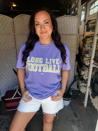 Long LIfe Football Golden Unisex Tee (Wholesale) - Tucked & Threaded