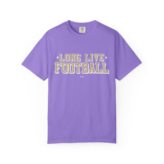 Long LIfe Football Golden Unisex Tee (Wholesale) - Tucked & Threaded