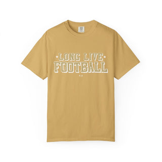 Long LIfe Football Golden Unisex Tee (Wholesale) - Tucked & Threaded