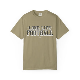 Long LIve Football Black & White Unisex Tee (Wholesale) - Tucked & Threaded
