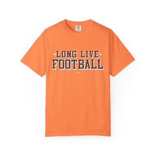 Long LIve Football Black & White Unisex Tee (Wholesale) - Tucked & Threaded