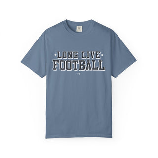 Long LIve Football Black & White Unisex Tee (Wholesale) - Tucked & Threaded