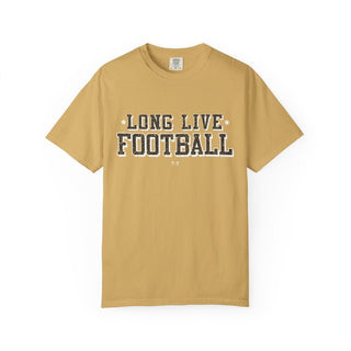 Long LIve Football Black & White Unisex Tee (Wholesale) - Tucked & Threaded