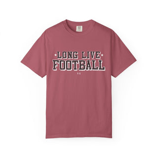 Long LIve Football Black & White Unisex Tee (Wholesale) - Tucked & Threaded