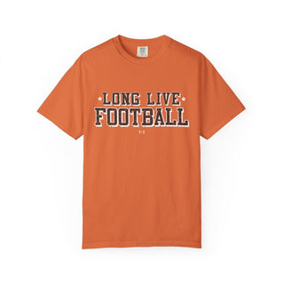 Long LIve Football Black & White Unisex Tee (Wholesale) - Tucked & Threaded