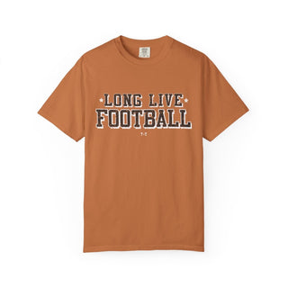 Long LIve Football Black & White Unisex Tee (Wholesale) - Tucked & Threaded