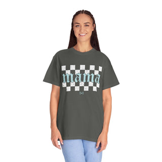 Mama Checkered Unisex Tee - Tucked & Threaded