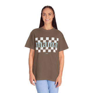 Mama Checkered Unisex Tee - Tucked & Threaded
