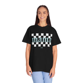 Mama Checkered Unisex Tee - Tucked & Threaded