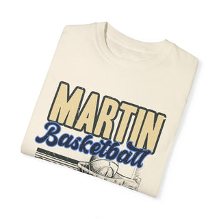 Martin Chargers Basketball Ivory Tee - Tucked & Threaded